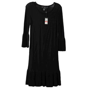 Max Studio Long Bell Sleeve Knit Dress - Size XS NWT